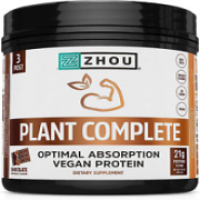 Nutrition Plant Based Vegan Protein Powder, Best Absorption Digest Score, Comple