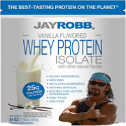 JAYROBB Whey Vanilla Isolate Protein Powder: Low Carb, Keto, Vegetarian, Gluten-