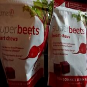 HumanN SUPER BEETS  Heart Chews ❤ POMEGRANATE BERRY 2 Bags =120ct *Free Ship*