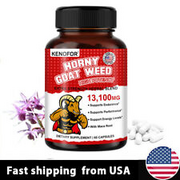 NOW Foods Horny Goat Weed Extract 600 Mg 60 Capsules - Free Shipping