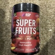 Alpha Flow Super Fruits Whole Food Supplement - 120 Capsules