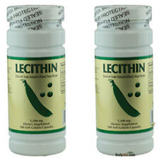 2 x NCB Soy Lecithin 1200mg 100 Softgels Free Shipping Made In USA Fresh