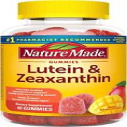 Lutein & Zeaxanthin Gummies, Eye and Brain 40 Count (Pack of 1)