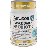 Caruso's - Once Daily Probiotic + Prebiotic 32 Billion - 6 Strains 60 Capsules