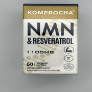 Komprocha 600mg Resveratrol 1100mg 60 Capsules Supplement : Made in UK