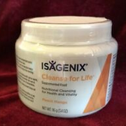 1 Isagenix Cleanse for Life Peach Mango Canister Natural Detox Cellular health