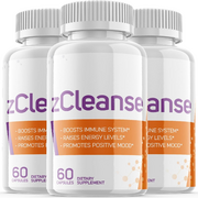 zCleanse Pills - zCleanse Supplement Boosts Immunity & Energy Level - 3 Pack