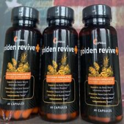 Golden Revive + Joint & Muscle Support 180ct Supplement 3Mo Supply! *AUTHENTIC*