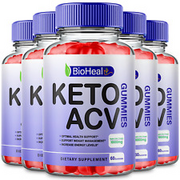 (5 Pack) Bioheal Keto ACV Gummies, Bioheal Weight Management Gummy (300 Gummies)