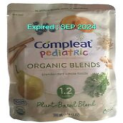 Compleat Pediatric Organic Blends Tube Feeding, Plant Blend, 10.1 oz 24 Ct