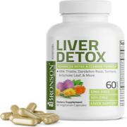 Bronson Liver Detox Advanced Detox & Cleansing Formula Supports Health Liver Fun