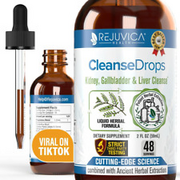 Cleanse Drops - Advanced Kidney & Gallbladder Cleanse Support Supplement - Liqui