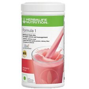 Herbalife Nutrition Formula 1 Shake for Weight Loss (Strawberry, 500 g) x2 packs