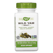 Wild Yam Root 180 Veg Capsules Menopause Estrogen Breast Enlargement Hormones