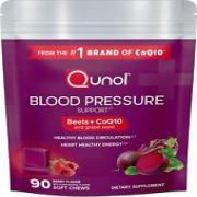 Qunol Beets Chews for Blood Pressure Support, 3 in 1 90 Count (Pack of 1)