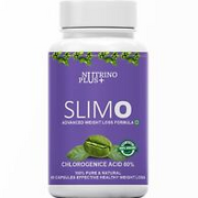 NutrinoPlus Slimo Advanced Weight Loss Formula with Green Coffee Extract 100mg &