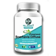 DR.BRAM'S Organic Boerhavia Diffusa (punarnava) Extract Capsules - 500Mg (60 Cou