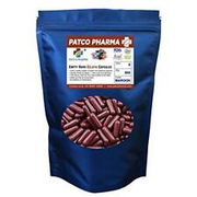 Patco Pharmaceuticals - Size 0 Maroon Empty Gelatin Pill Capsule - Gluten Free/H