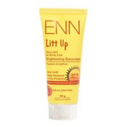 ENN Litt Up Ultra Light Brightening Sunscreen Spf 50, No White Cast, UVA & UVB P