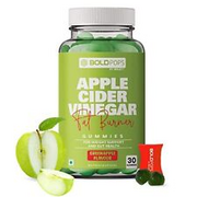 Boldfit BOLDPOPS Apple Cider Vinegar Gummies for Gut Health Gluten & Gelatin fre