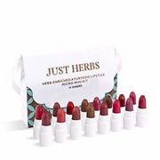 Just Herbs Ayurvedic Creamy Matte Lipstick Set For Lip Hydrating & Moisturizing,