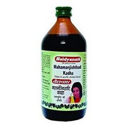 Baidyanath Mahamanjisthadi Kadha, Ayurvedic Blood Purifier Syrup, 450 ml