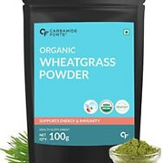 Carbamide Forte 100% Organic Wheat Grass Powder - 100g Veg Powder
