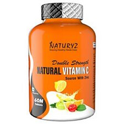 Naturyz Double Strength Natural Vitamin C & Zinc Supplement 1250 mg with Amla, A