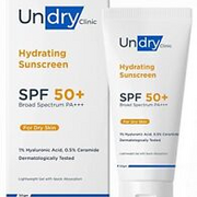 Undry Hydrating Sunscreen for Dry Skin (50gm) Lightweight, Photostable Sunscreen