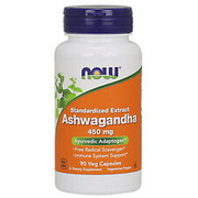 Ashwagandha Strong Extract 450mg 90 Veg Capsules Vegan Stress Sleep Fatigue