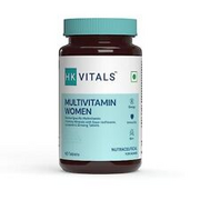 HealthKart HK Vitals Multivitamin for Women, With Zn, Vitamin C, D, Multimineral