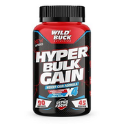 Wild Buck Hyper Bulk Gain Mass & Weight Gainer Capsule, Daily Muscle Building Fo