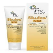 FIXDERMA Shadow Sunscreen A-Gel Spf 30, Moisturizer For Unisex Of Acne Prone Ski