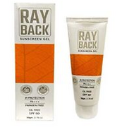 RayBack Sunscreen Gel With IR protection | Sunscreen With SPF 50 + | Paraben fre