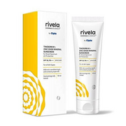 Rivela Dermascience By Cipla SPF 50, PA+++ Mineral Sunscreen Lotion With Tinosor