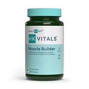 HK Vitals MuscleBuilder, 100% Natural Blend of Ashwagandha, Shatavari & Safed Mu
