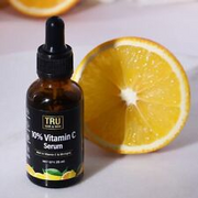 TRU HAIR & SKIN 10% Vitamin C Serum & Bhringaraj | Rejuvenates Skin & Reduces Hy