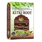 Birju Mahavir Kutki - Katuki - katuka - Picrorrhiza Kurrora Dried, 100 Gr, Natur