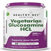 HealthyHey Nutrition Vegetarian Glucosamine 60 Veg Capsules - 500mg