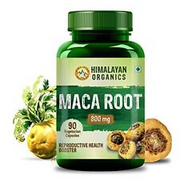 Himalayan Organics Maca Root Extract 800Mg | Help In Reproductive Growth | Impro