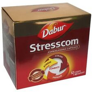 DABUR Stresscom Ashwagandha 12 Strips X 10 Capsules