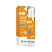 The Derma Co C-Cinamide Sunscreen SPF 50 Aqua Gel, with Vitamin C & Niacinamide,