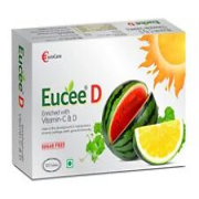 Eucee Vitamin D With C -Sugar Free Chewable- increases immunity Teeth-Bones-Musc