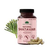 SAPTAMVEDA Natural Shatavari Capsules (60 Capsule) | Women Wellness Capsules | H