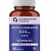 Carbamide Forte Vitamin B12 Tablets 500mcg - Active Form of Methylcobalamin B12