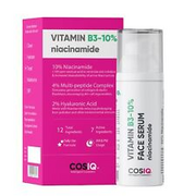 Cos-IQ 10% Niacinamide Face Serum for Acne Marks & Oil Balancing | Multi-Peptide
