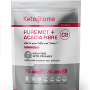 Keto Diet, Zero Carb, Prebiotic for Coffee, and Shakes High-Fibre Keto-Creamer 