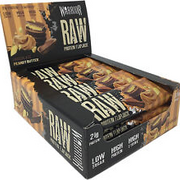 Warrior RAW Protein Flapjack Bars Pack of Bars WAR1012100104 Chocolate Pack of12