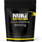Nuke Nutrition L Glutamine Capsules 800Mg - 120 Capsules - L-Glutamine Nutrition