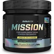 BiotechUSA Mission Powder for Gamers - 210g Dose Booster Preworkout